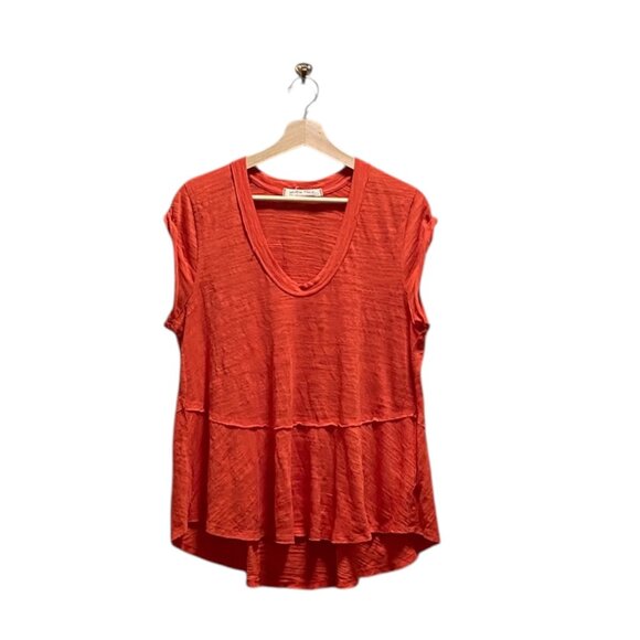 We The Free Free People Tunic Orange Size S - Picture 2 of 13